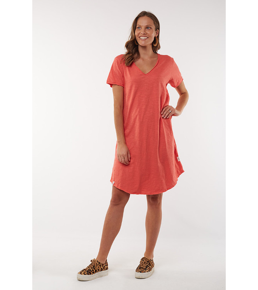 Mary textured tee dress