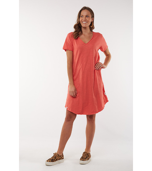 Mary textured tee dress