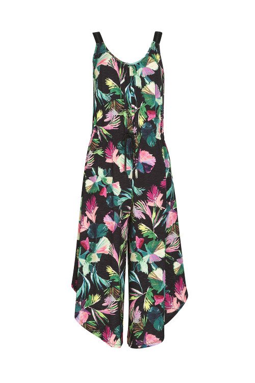 black mardi gras jumpsuit