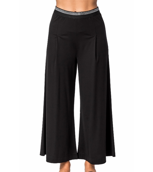 Knit palazzo pant