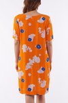 Clover floral shift dress