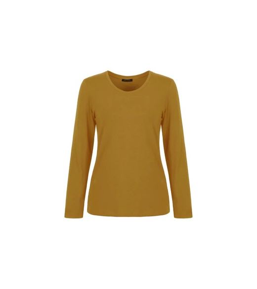 Round neck l/slv tee