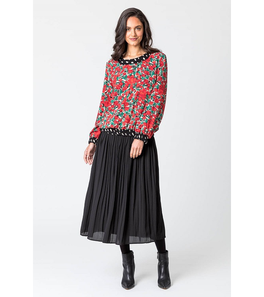 Alana elasticated hem top