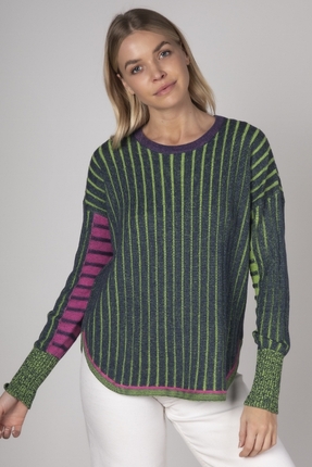 Fun plaited  knit-knitwear-Gaby's