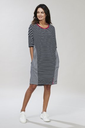 Tucker stripe dress-dresses-Gaby's