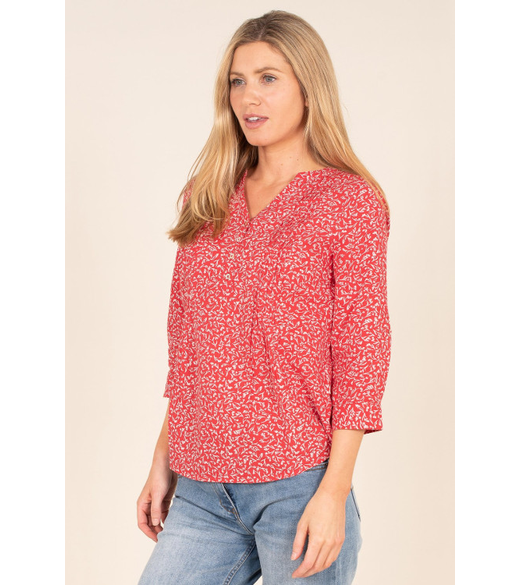 Forget me not 3/4 slv top