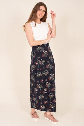 Meadow flower maxi skirt-skirts-Gaby's