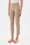 Slim leg ankle length pant