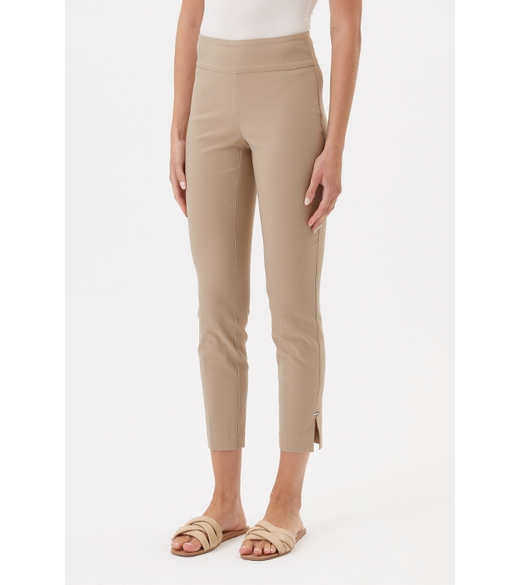 Slim leg ankle length pant