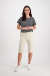 Poplin straight leg short