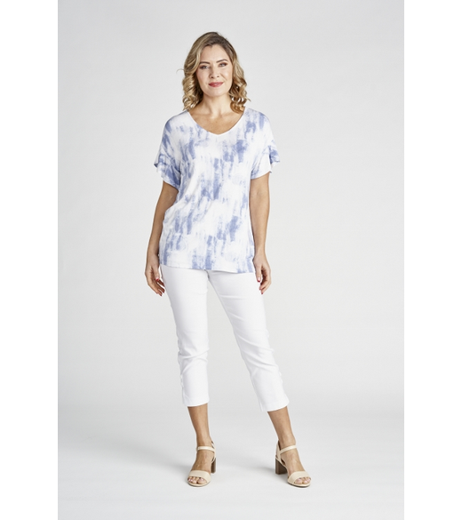 Bamboo print top
