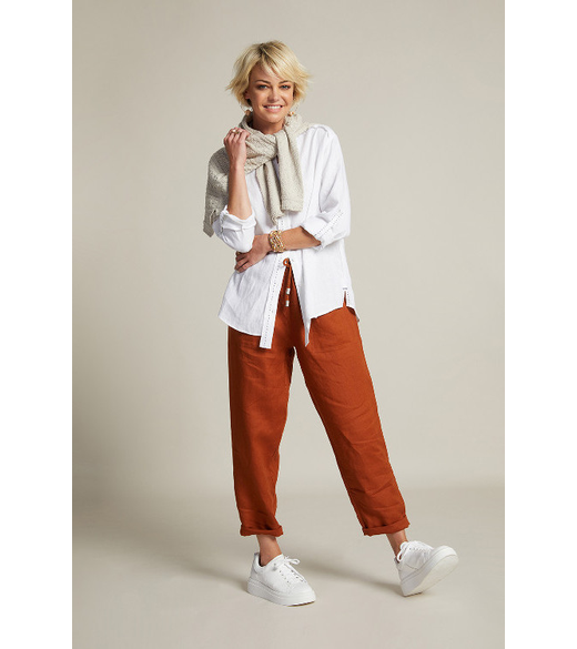 Linen the life pant