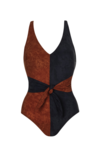 Tie front swimsuit - C cup