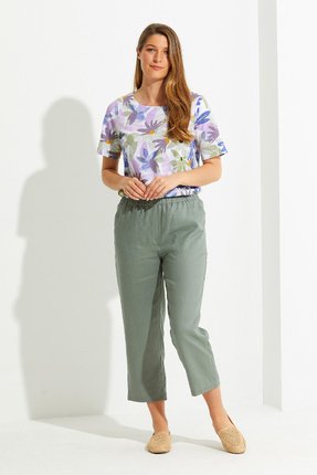 Washer linen cropped pant-yarra-trail-Gaby's
