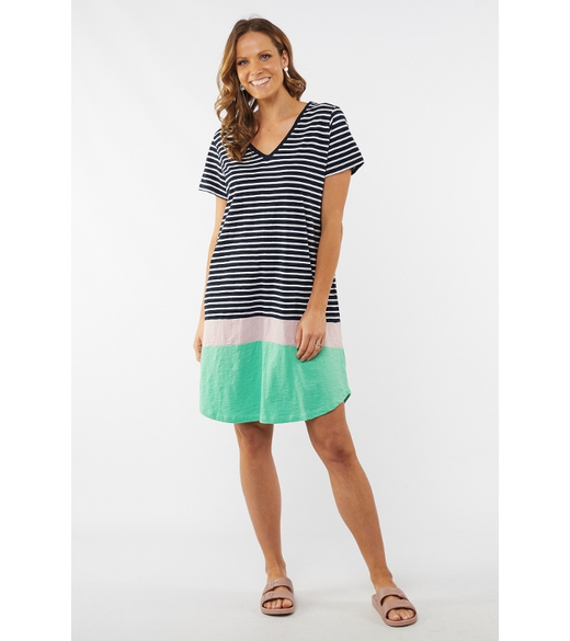 Borderline tee dress