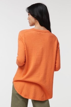 Rounded hem essential-zaket-and-plover-Gaby's