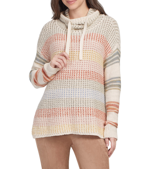 L/slv drop shoulder sweater