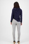 Slim leg cord pull-on pant