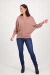 Merino batwing top