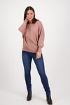 Merino batwing top