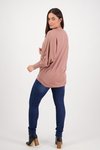 Merino batwing top