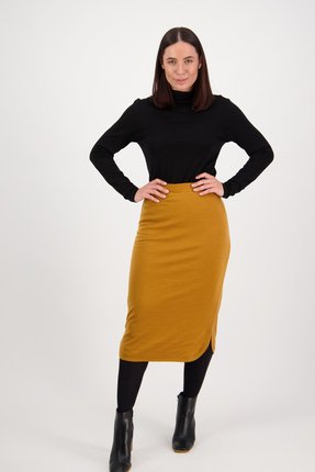Merino double layer pull on skirt-vassalli-Gaby's