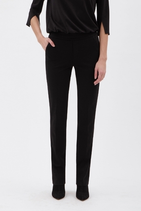 Ponte straight full length pant-pants-and-leggings-Gaby's