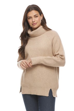 Relaxed cowl neck sweater-fdj-Gaby's