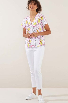 Seedburst print tee-tops-Gaby's