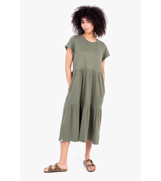 Everly jersey dress Brakeburn is designed in the United Kingdom and