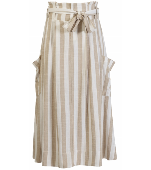 Long stripe skirt