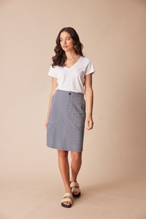 LTL Grid skirt-skirts-Gaby's