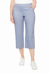 Wide leg crop pant with pockets