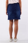 Status denim skirt