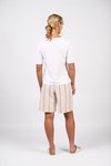 V neck top, cuff sleeve