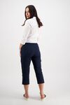Poplin pull on cargo pant