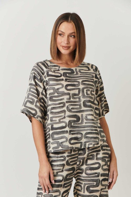 Raglan top LabelsNaturals by O & J Gaby's Warkworth NATURALS BY O & J H22 Raglan top LabelsNaturals by O & J Gaby's Warkworth NATURALS BY O & J H22