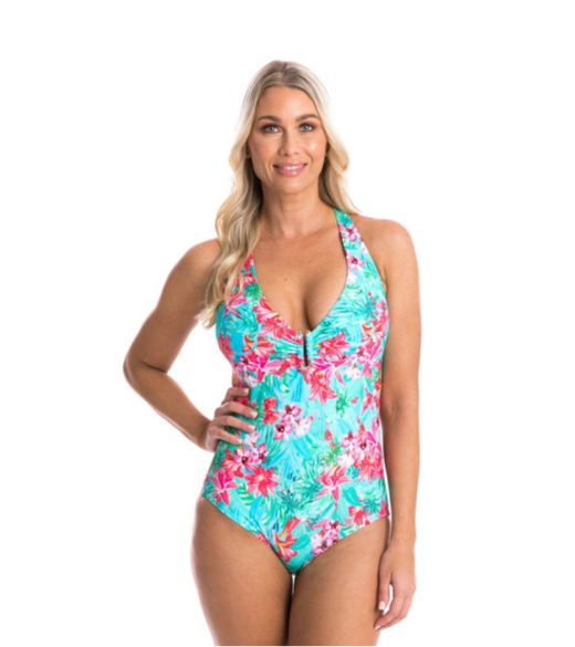 U hook clip back swimsuit