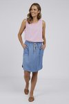 Emmy chambray skirt