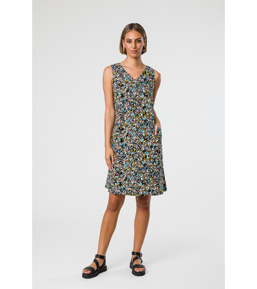 Ruby printed shift dress