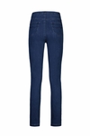 Slim leg denim pull on