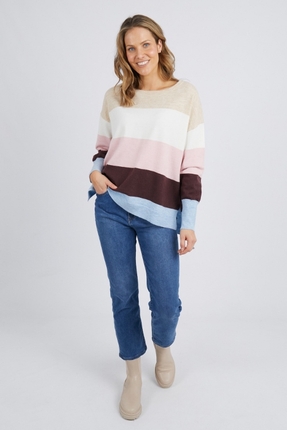 Nellie stripe knit-knitwear-Gaby's