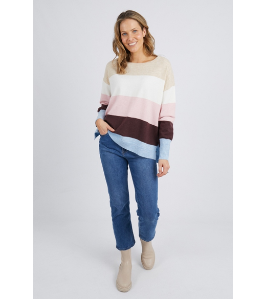 Nellie stripe knit