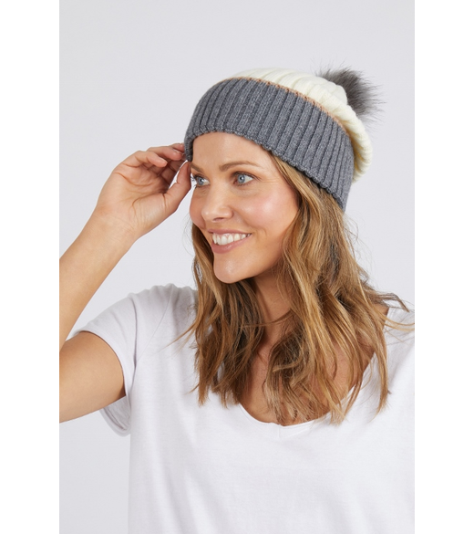Mütze O'Neill Nora Wool Alpaca Mix Bluestone Damen