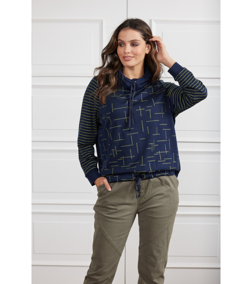 Maren merino tie hem top