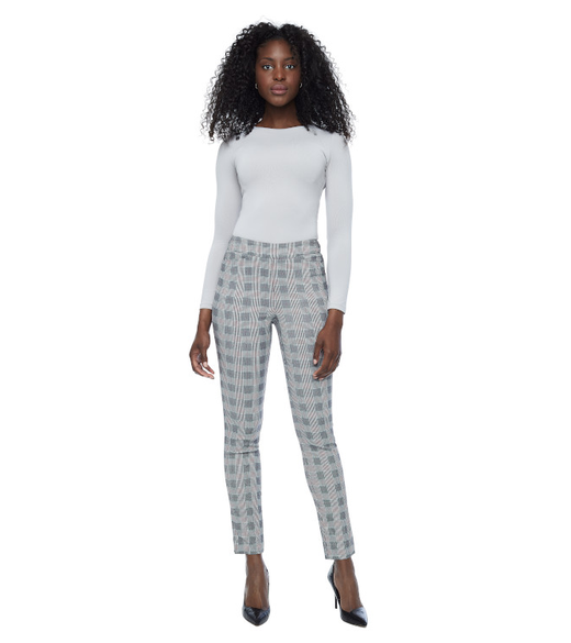 Oban plaid slim pant